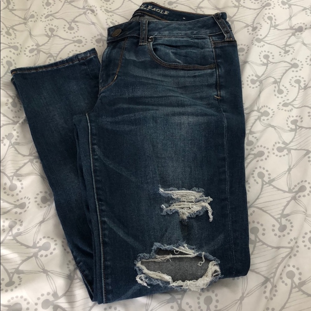 Excellent condition AE skinny super stretch x jean
